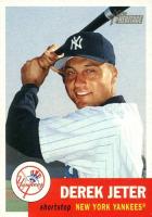 2002 Topps Heritage #114 Derek Jeter Baseball Card