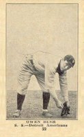 1917 Boston Store #22 Owen Bush Baseball Card