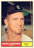 1961 Topps #192 Dick Brown Baseball Card