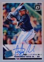 2019 Panini Donruss Optic Rated Rookie Signatures #FT Fernando Tatis Jr. Holo Baseball Card