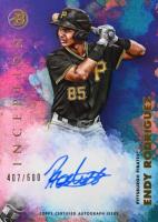 2021 Bowman Inception Autographs #PAER Endy Rodriguez Baseball Card