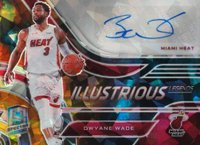 2020 Panini Spectra Illustrious Legends Signatures #ILDWD Dwyane Wade Astral Basketball Card