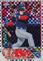 2023 Topps Chrome #167 Masataka Yoshida X-Fractor Baseball Card