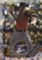 2019 Bowman Draft Chrome Sapphire Edition #BDC121 Grayson Rodriguez Baseball Card