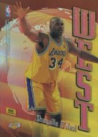1998 Topps East-West #EW2 Mourning/O'Neal Refractor Basketball Card