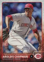 2015 Topps #268 Aroldis Chapman Baseball Card