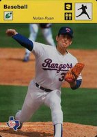 2005 Leaf Sportscaster #33 Nolan Ryan Yellow Baseball Card
