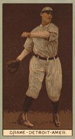 1912 Brown Backgrounds Broadleaf #51 Del Drake Baseball Card