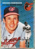 2023 Topps Chrome Platinum Anniversary #46 Brooks Robinson Topps Refractor Baseball Card