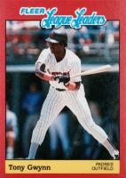 1989 Fleer League Leaders #19 Tony Gwynn Baseball Card