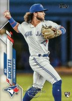 2020 Topps Complete Set #78 Bo Bichette 582 Montgomery Club Baseball Card