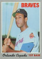 1970 Topps #555 Orlando Cepeda Baseball Card