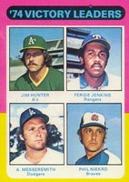 1975 Topps #310 Victory Leaders Baseball Card