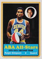 1973 Topps #190 Ralph Simpson Basketball Card