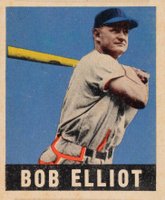 1948 Leaf #65 Bob Elliott Baseball Card