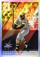 1998 Topps Chrome #21 Roberto Clemente Refractor Baseball Card