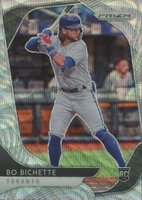 2020 Panini Prizm #71 Bo Bichette Blue Wave Prizm Baseball Card
