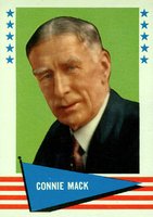 1961 Fleer #123 Connie Mack Baseball Card