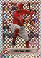 2022 Topps Chrome #177 Joey Votto X-Fractor Baseball Card
