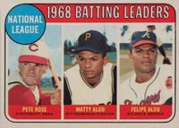 1969 O-Pee-Chee #2 N.L. Batting Leaders Baseball Card