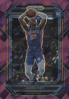 2022 Panini Prizm #256 Jaden Ivey Purple Ice Basketball Card