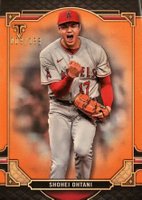 2022 Topps Triple Threads #41 Shohei Ohtani Amber Baseball Card