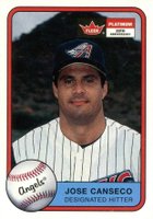 2001 Fleer Platinum #157 Jose Canseco Baseball Card