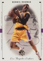 1998 SP Authentic #45 Dennis Rodman Basketball Card
