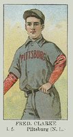 1910 American Caramel # Fred Clarke Baseball Card