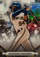 2023 Bowman Sterling #BSP67 Jackson Chourio Refractor Baseball Card