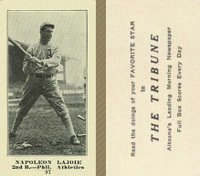 1916 Altoona Tribune #97 Nap Lajoie Baseball Card