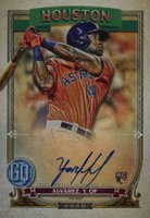 2020 Topps Gypsy Queen Autograph #YA Yordan Alvarez Baseball Card