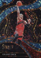 2023 Panini Select #287 Gradey Dick Light Blue Disco Basketball Card