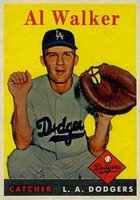 1958 Topps #203 Al Walker Baseball Card