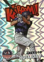 2023 Panini Stars & Stripes USA Kaboom! #K6 Jackson Holliday Baseball Card