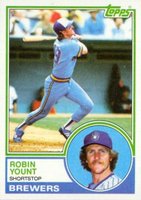 1983 Topps #350 Robin Yount Baseball Card
