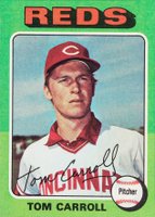 1975 Topps Mini #507 Tom Carroll Baseball Card