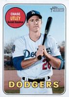 2018 Topps Heritage  #665 Chase Utley Baseball Card