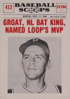 1961 Nu-Card Baseball Scoops #413 Dick Groat Baseball Card