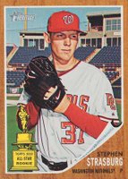 2011 Topps Heritage  #35 Stephen Strasburg Baseball Card
