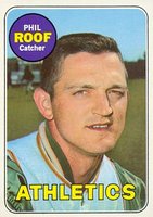 1969 Topps #334 Phil Roof Baseball Card