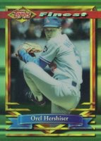 1994 Finest #98 Orel Hershiser Refractor Baseball Card