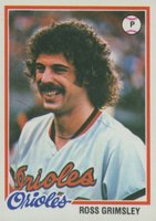 1978 Topps #691 Ross Grimsley Baseball Card