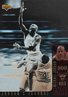 1996 Collector's Choice International Italian Jordan's Journal #J5 Michael Jordan Basketball Card