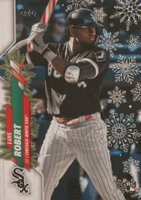 2020 Topps Holiday #HW2 Luis Robert Ssp Baseball Card