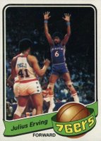 1979 Topps #20 Julius Erving Basketball Card