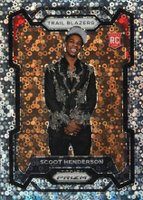 2023 Panini Prizm #141 Scoot Henderson Variation-Fast Break Basketball Card