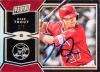 2017 Panini National Convention VIP Party VIP Gems #MT Mike Trout Baseball Card