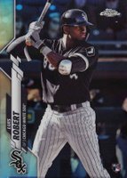 2020 Topps Chrome #60 Luis Robert Refractor Baseball Card