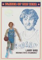 2001 Fleer Greats of the Game Player of the Year #3 Larry Bird Basketball Card